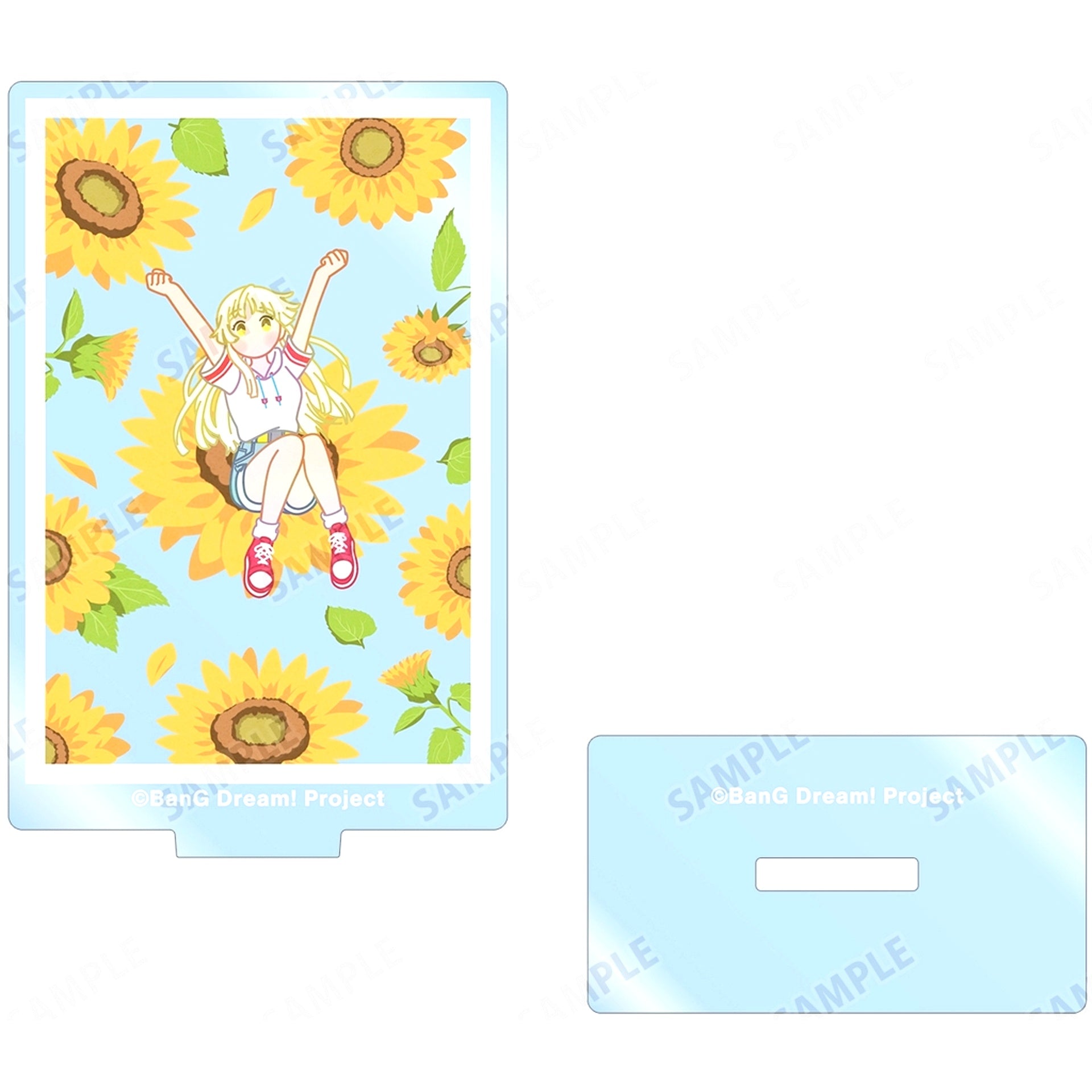 Kokoro Tsurumaki BanG Dream! Girls Band Party! Trading Botania Acrylic Stand Ver.A [USED]