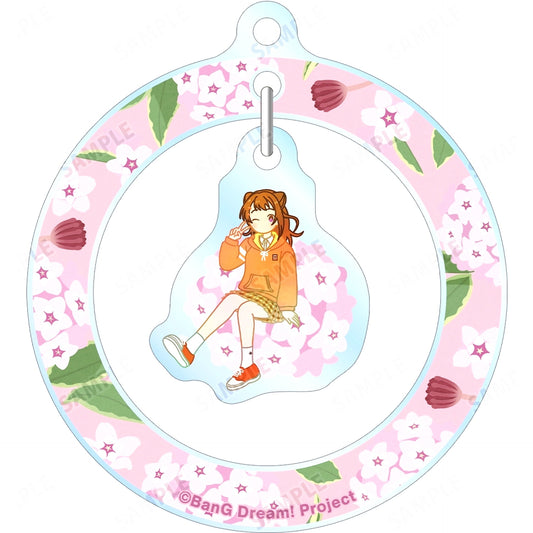 Kasumi Toyama BanG Dream! Girls Band Party! Trading Botania Swing Acrylic Keychain ver.A [USED]
