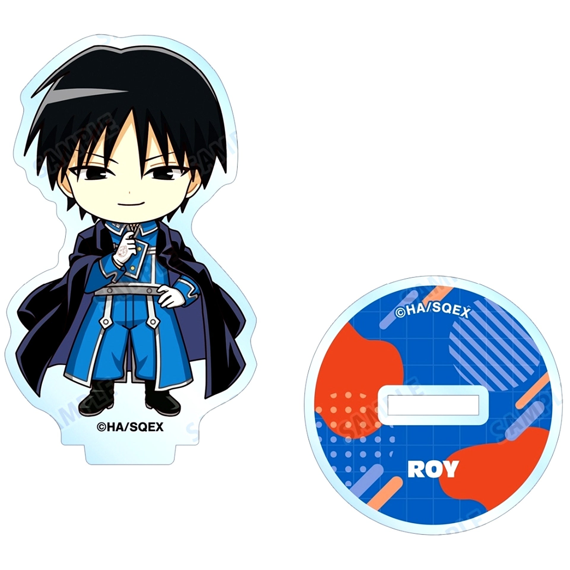 Roy Mustang Fullmetal Alchemist Trading Chibi Character Acrylic Stand [USED]