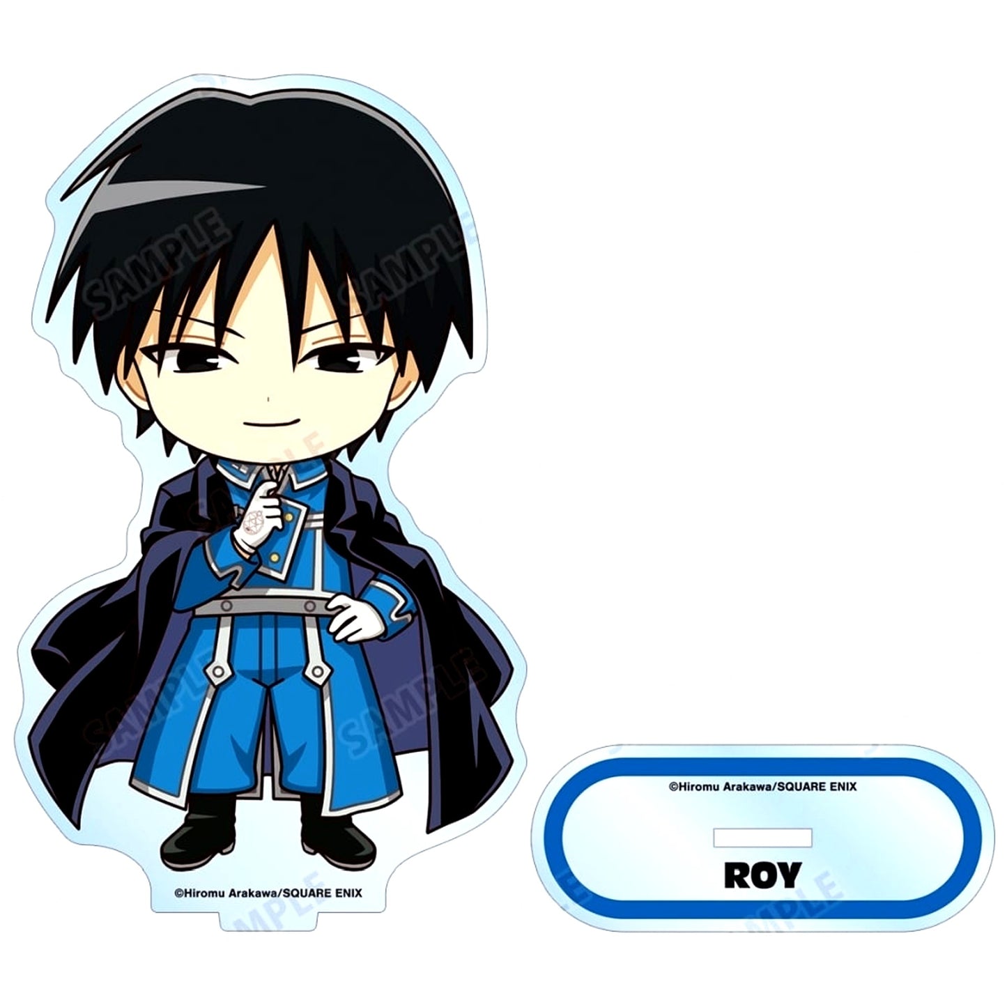 Roy Mustang Chibi Character BIG Acrylic Stand Fullmetal Alchemist [USED]