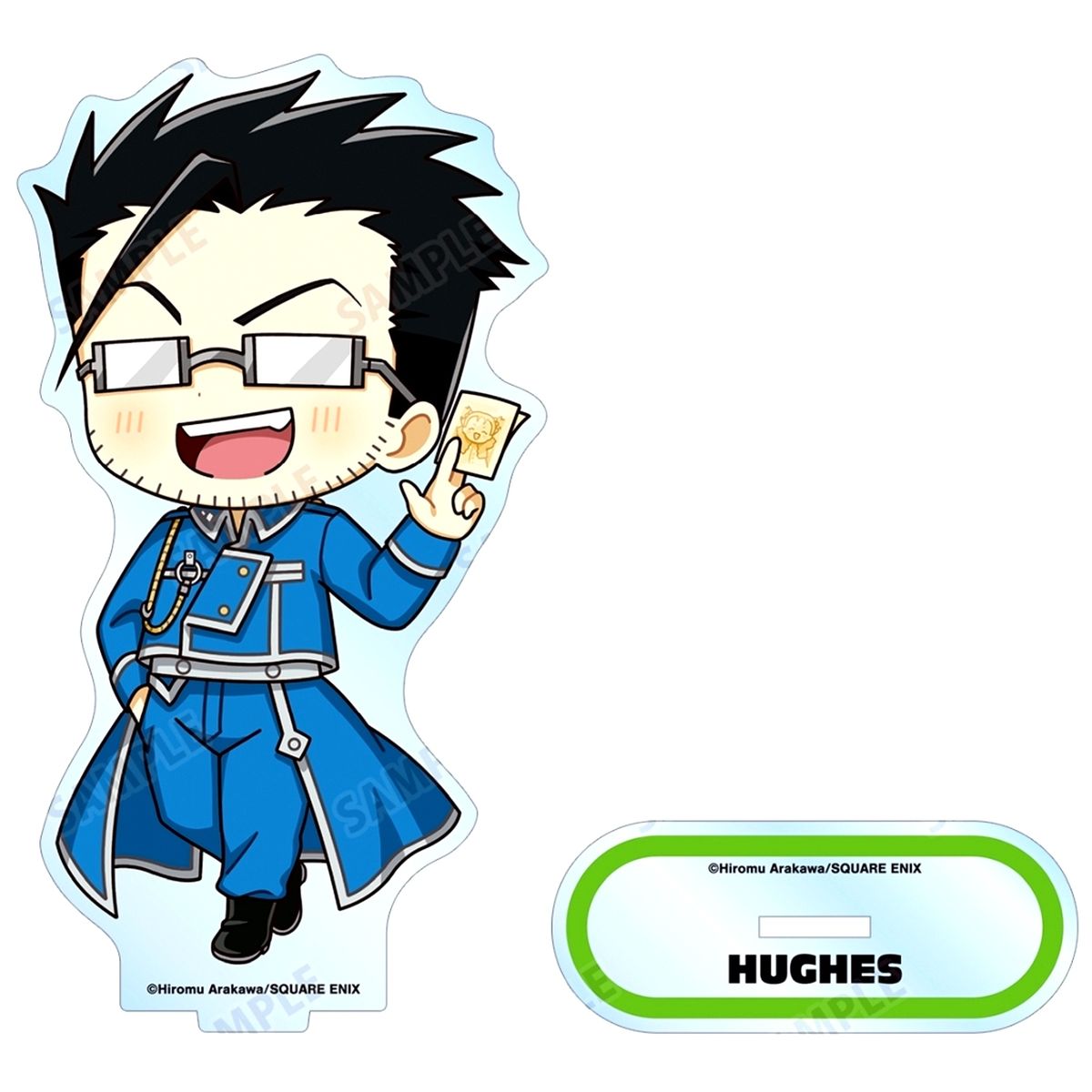 Maes Hughes Chibi Character Big Acrylic Stand Fullmetal Alchemist [USED]