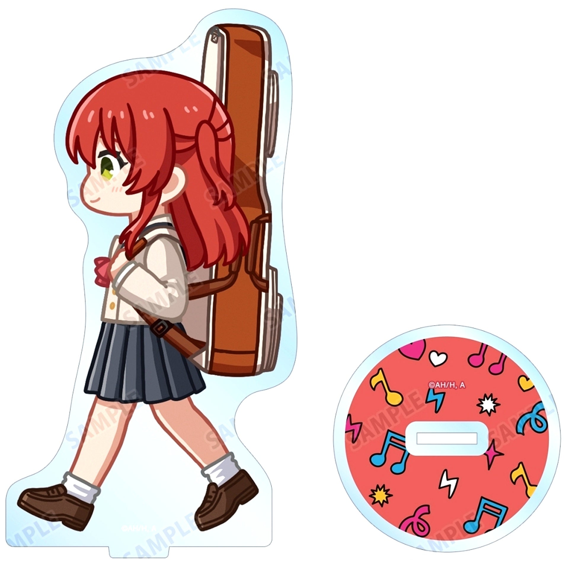 Ikuyo Kita Ver.A Chibitoko BIG Acrylic Stand Bocchi the Rock! [USED]