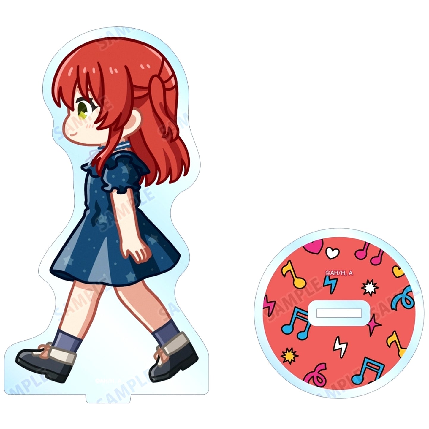 Ikuyo Kita Ver.B Chibitoko BIG Acrylic Stand Bocchi the Rock! [USED]