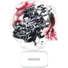 One Piece Monkey D. Luffy Monkey Ichiban Kuji Lineage of Masters Supreme Sumi Style Acrylic Stand Prize G Acrylic Stands [USED]