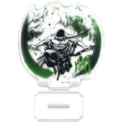 One Piece Roronoa Zoro Ichiban Kuji Lineage of Masters Supreme Sumi Style Acrylic Stand Prize G Acrylic Stands [USED]