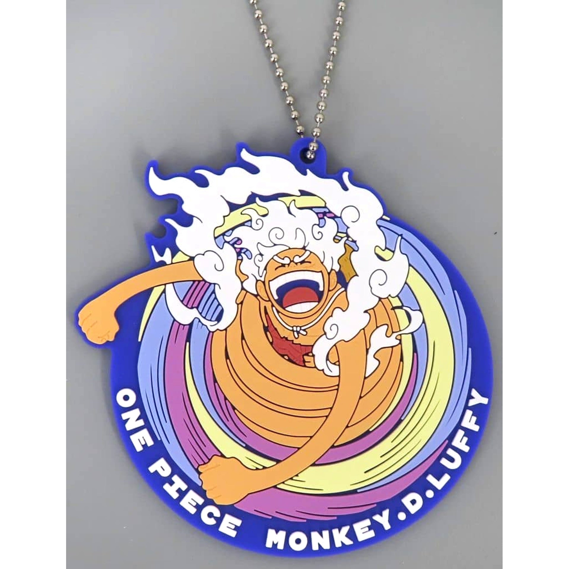 One Piece Monkey D. Luffy Gear 5 Dawn Whip Ichiban Kuji Lineage of Masters Supreme Rubber Charm Rubber Goods Collection Prize I [USED]