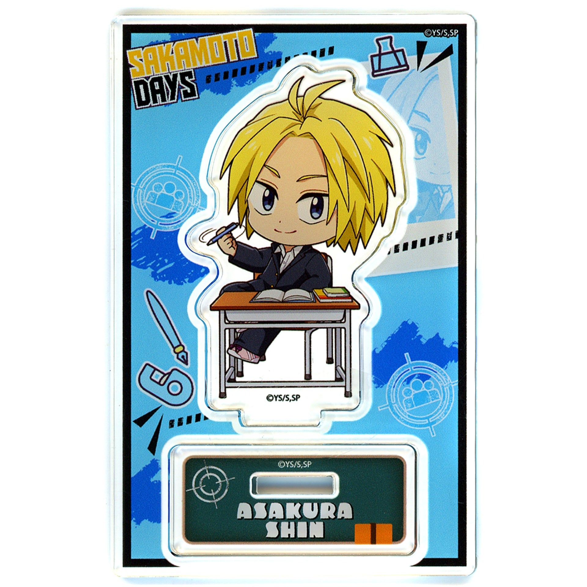 Shin Asakura Petit Chara Acrylic Stand Sakamoto Days [USED]