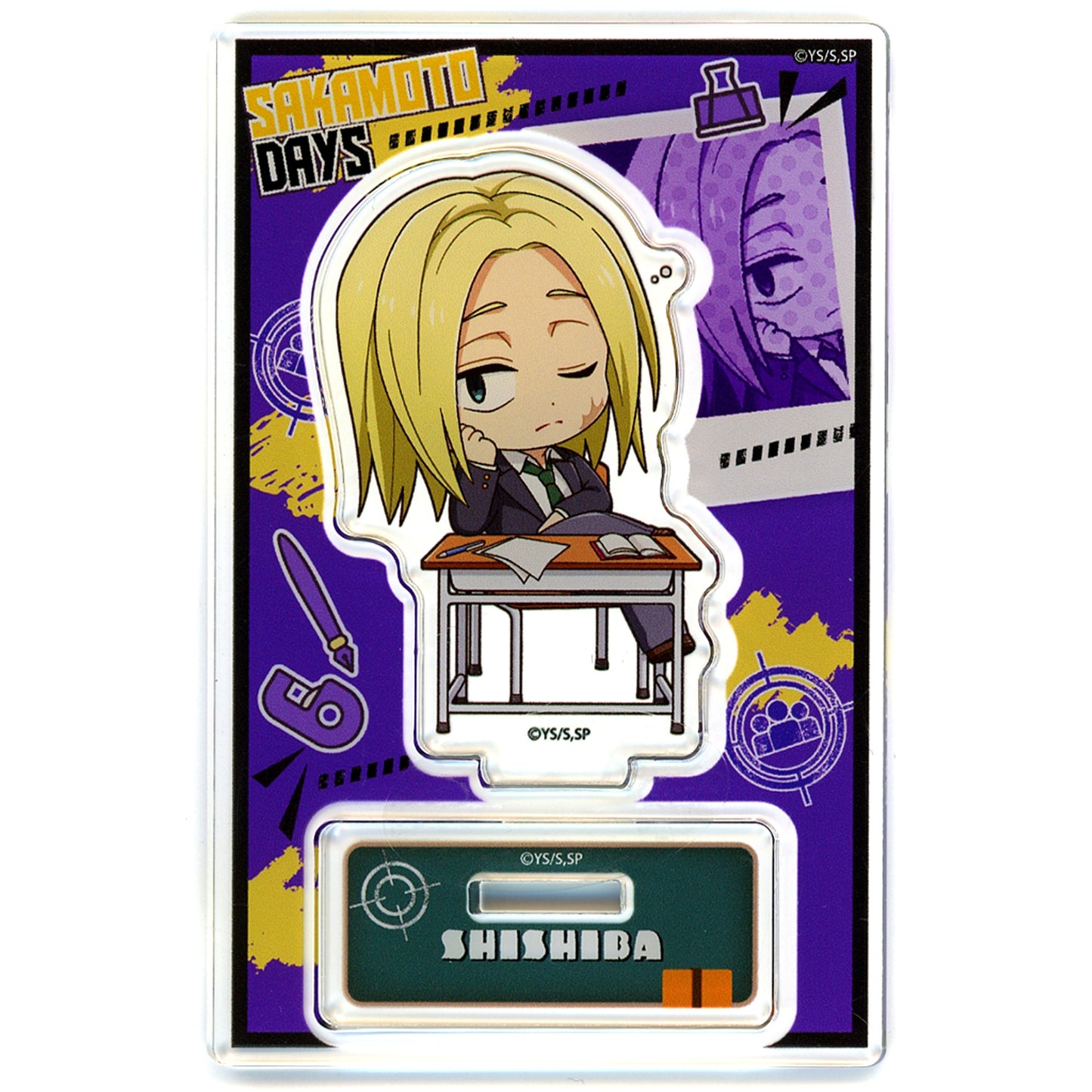 Shishiba Petit Chara Acrylic Stand Sakamoto Days [USED]