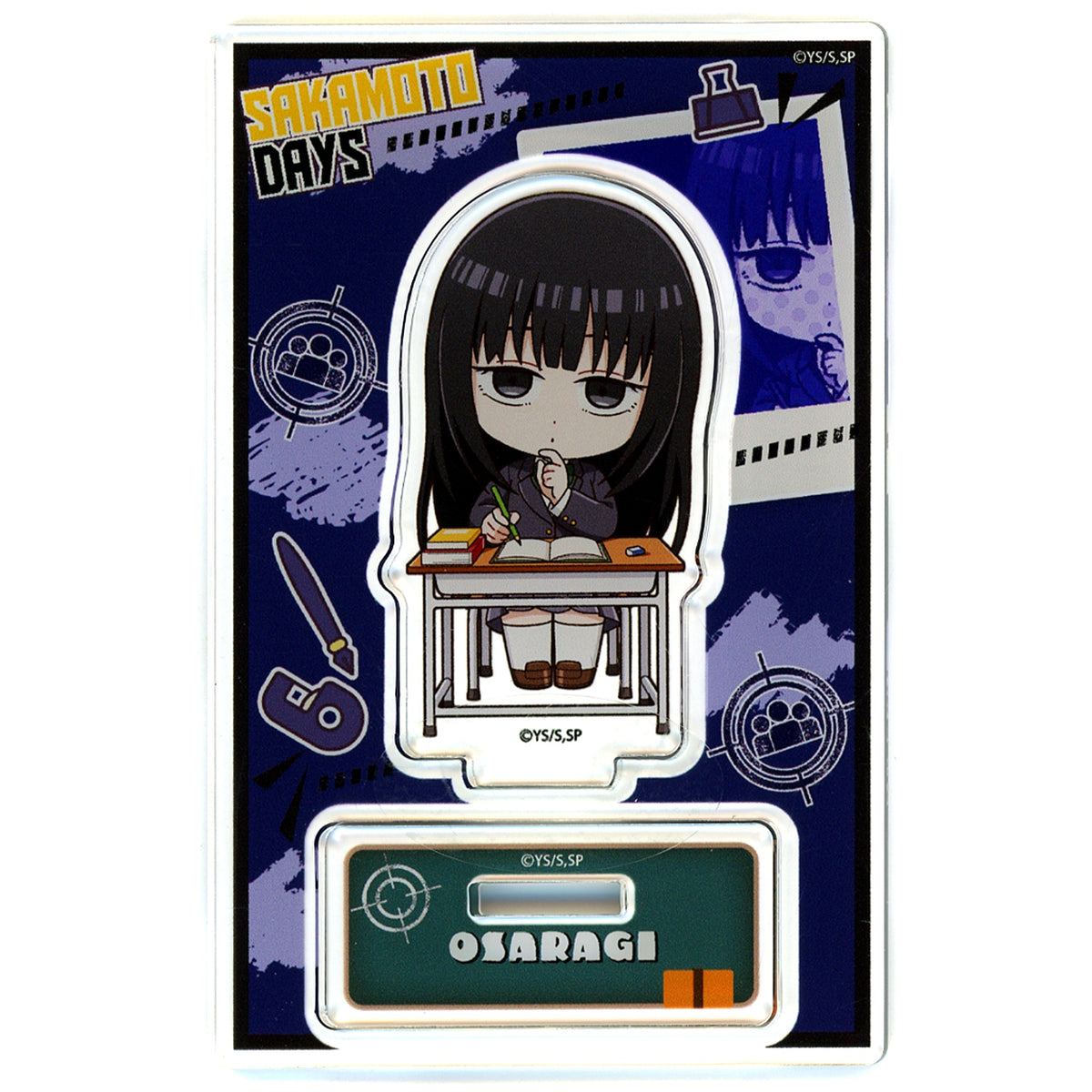 Osaragi Puchi Kura Sakamoto Days Acrylic Stand [USED]
