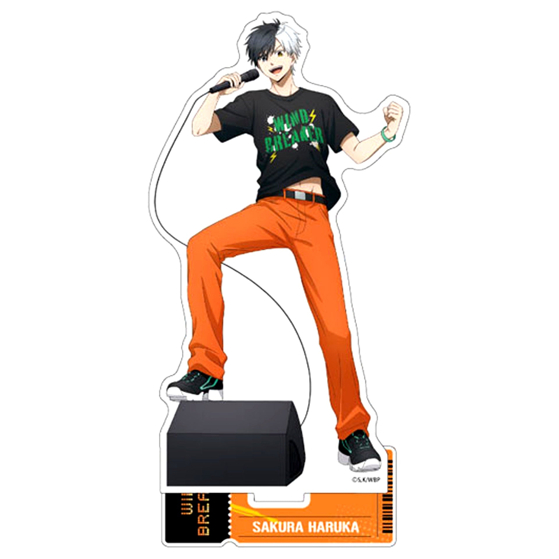 Haruka Sakura WIND BREAKER Band Acrylic Stand [USED]
