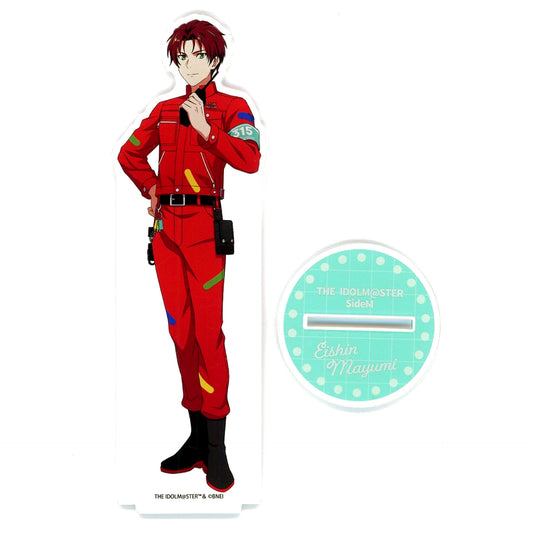 Eishin Mayumi The Idolmaster SideM Big Acrylic Stand Amusement Park Ver. Yomiuri Land [USED]