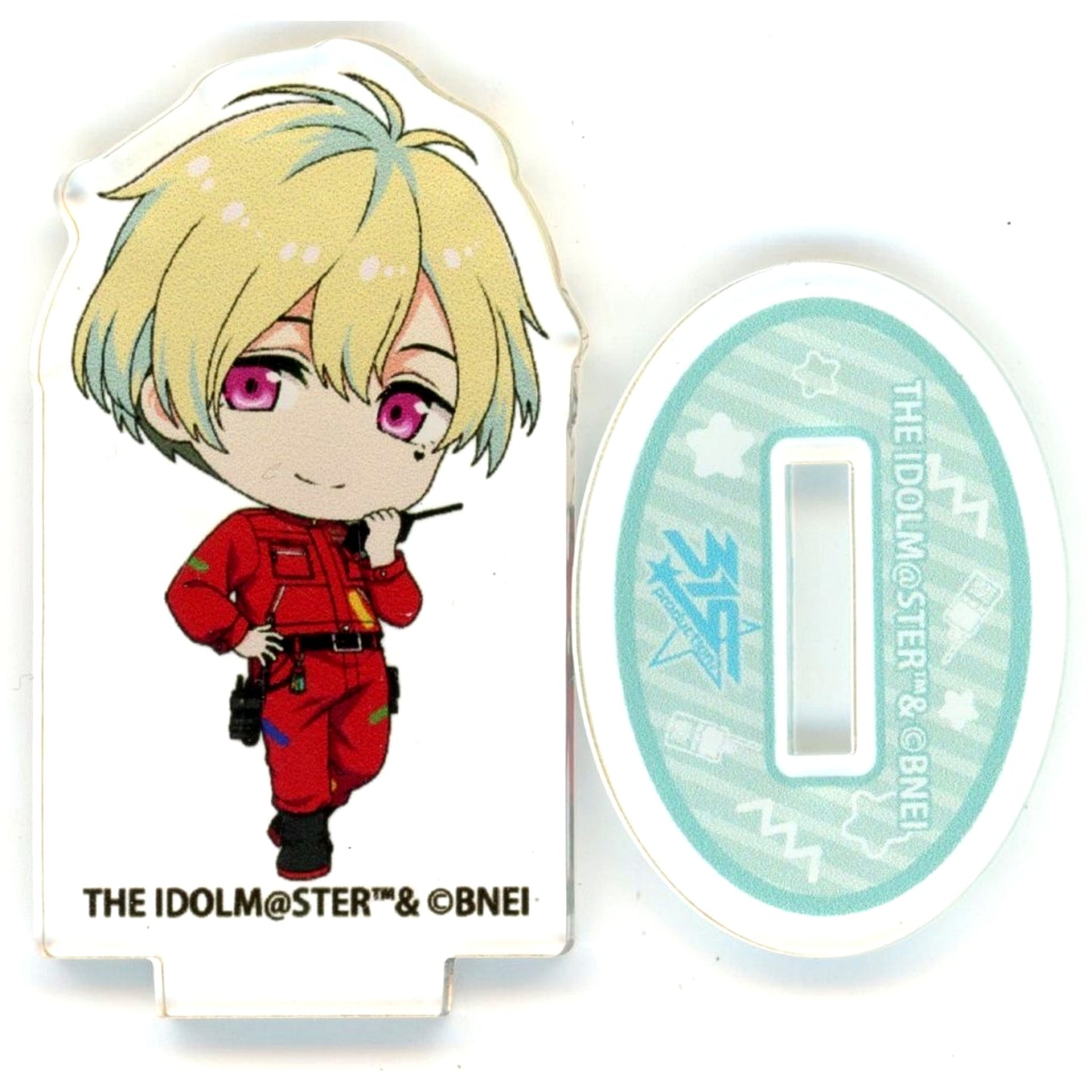 Momohito Hanazono The Idolmaster SideM Mini Acrylic Stand A Amusement Park Mini Chara Ver. Yomiuriland [USED]