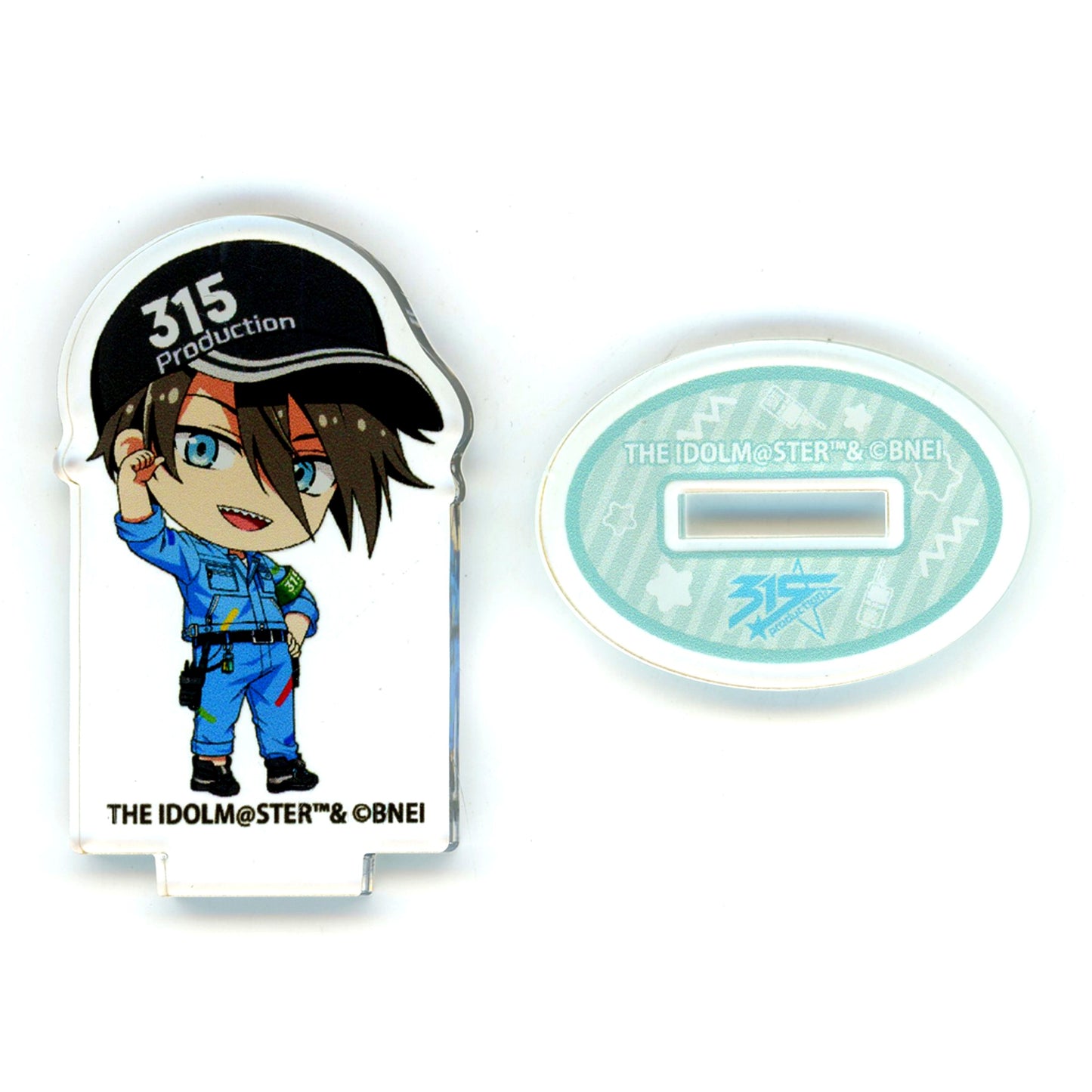 Hideo Akuno B Amusement Park Mini Character Ver. The Idolmaster SideM x Yomiuriland Mini Acrylic Stand [USED]