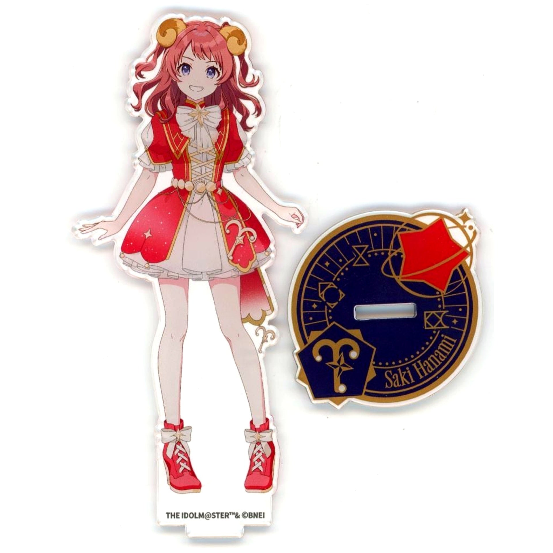Saki Hanami Gakuen Idolmaster Acrylic Stand collaboration Cafe in SMILE BASE CAFE [USED]