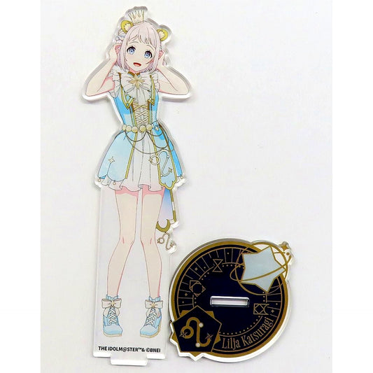 Lilja Katsuragi Gakuen Idolm@ster Collaboration Cafe in SMILE BASE CAFE Acrylic Stand [USED]