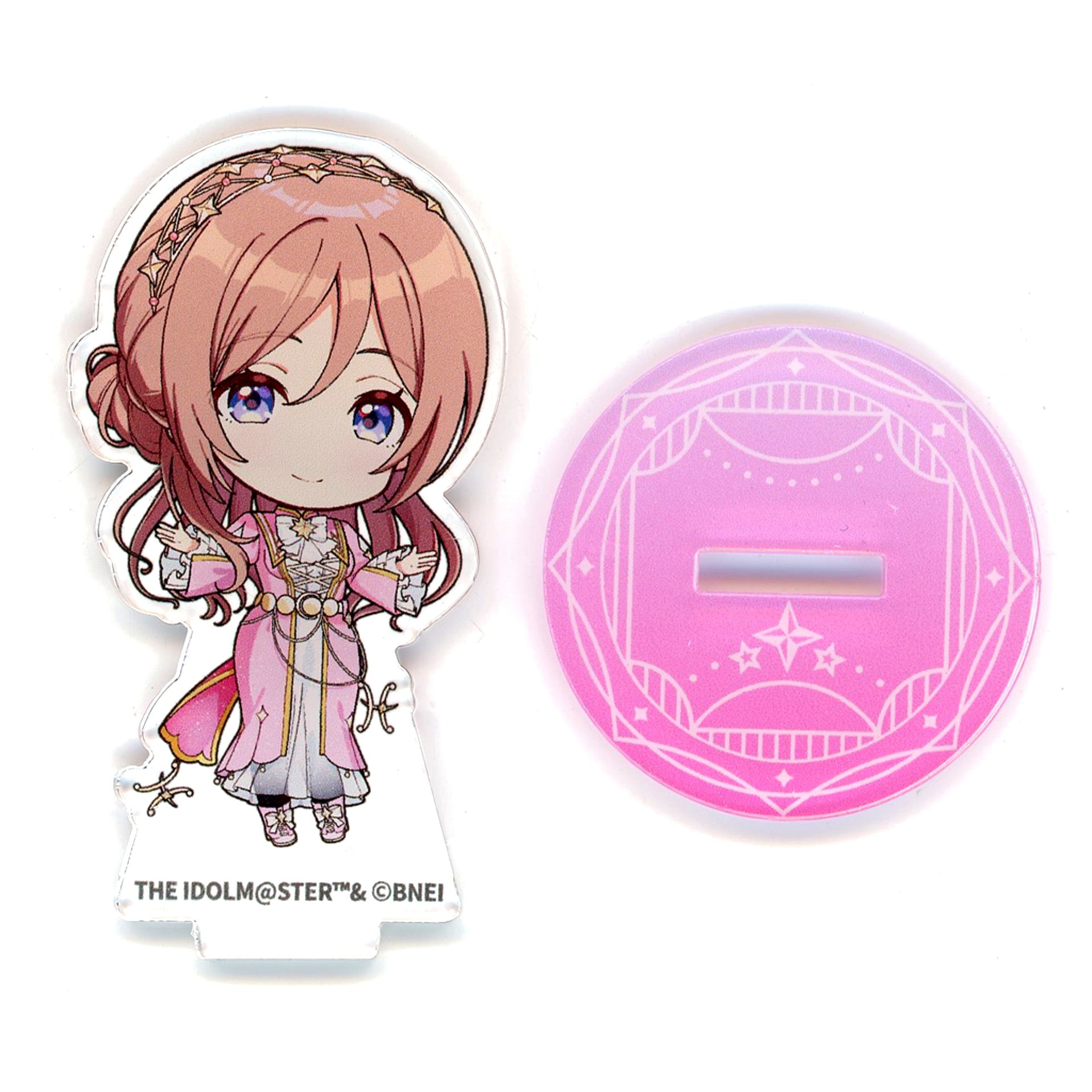 Rinami Himesaki Gakuen Idolmaster Collaboration Cafe in SMILE BASE CAFE Random Mini Acrylic Stand [USED]