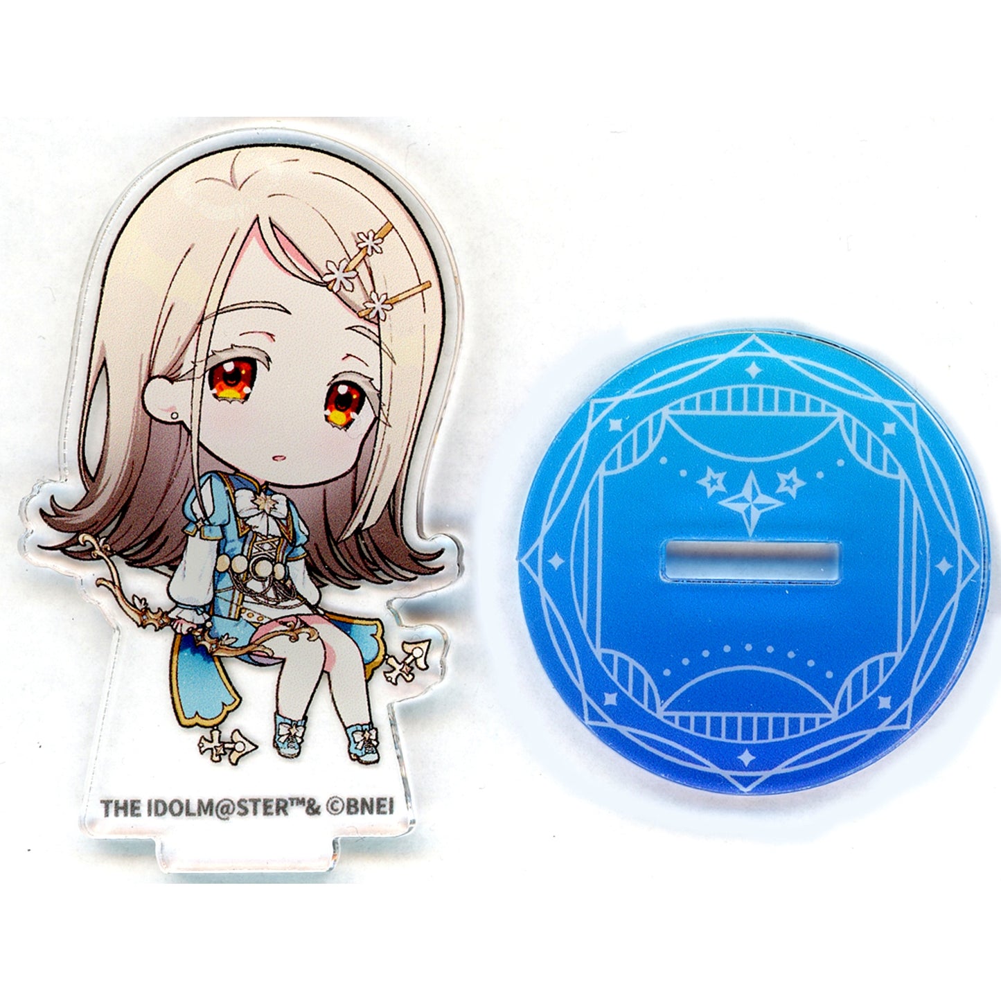 Hiro Shinosawa Gakuen Idolmaster collaboration Cafe in SMILE BASE CAFE Random Acrylic Mini Stand [USED]