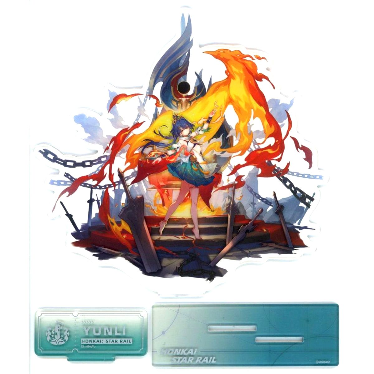 Yunli Honkai: Star Rail Destruction Destiny Standing Art Series Acrylic Stand [USED]