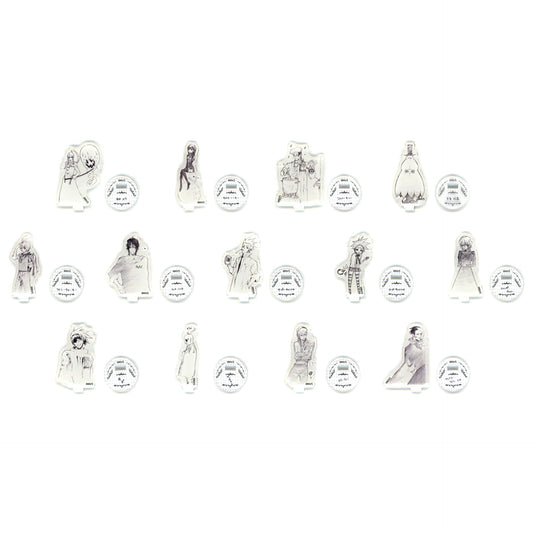 Set of 13 D.Gray-man Mini Acrylic Stand POP UP SHOP [USED]