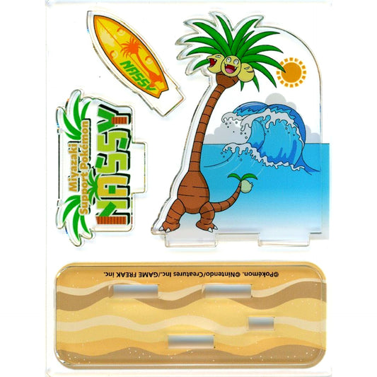 Exeggutor Surfing Acrylic Stand Pokemon Local Acts Miyazaki Prefecture x Exeggutor [USED]