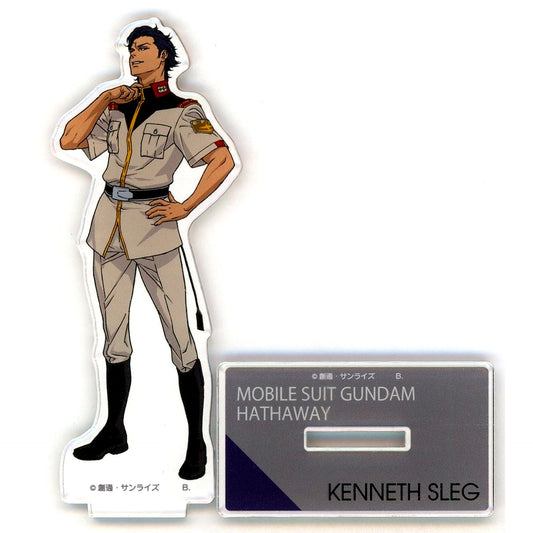Kenneth Sleg Mobile Suit Gundam Hathaway Acrylic Stand Standard Size [USED]