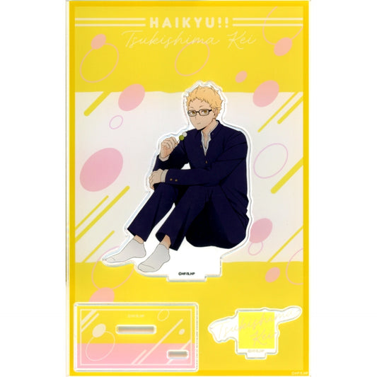 Kei Tsukishima Newly Drawn Acrylic Stand AJ2025 Ver. Haikyu!! AnimeJapan 2025 Goods [USED]