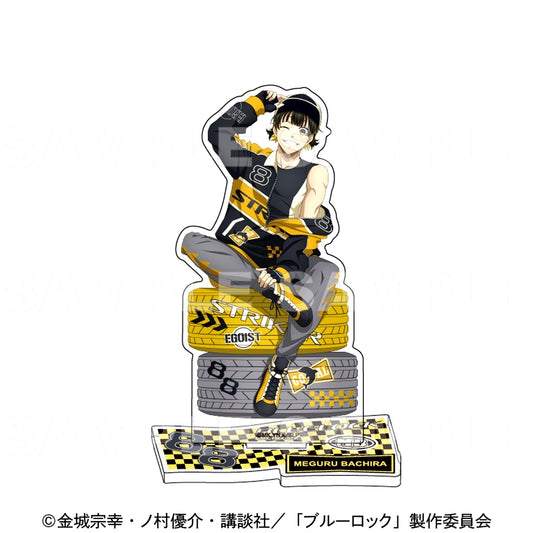 Meguru Bachira Racing Style Acrylic Stand Blue Lock [USED]