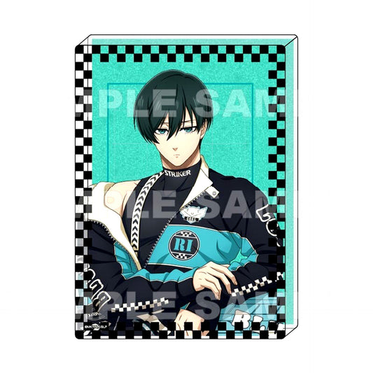 Rin Itoshi Racing Style Oil In Acrylic Block Blue Lock [USED]