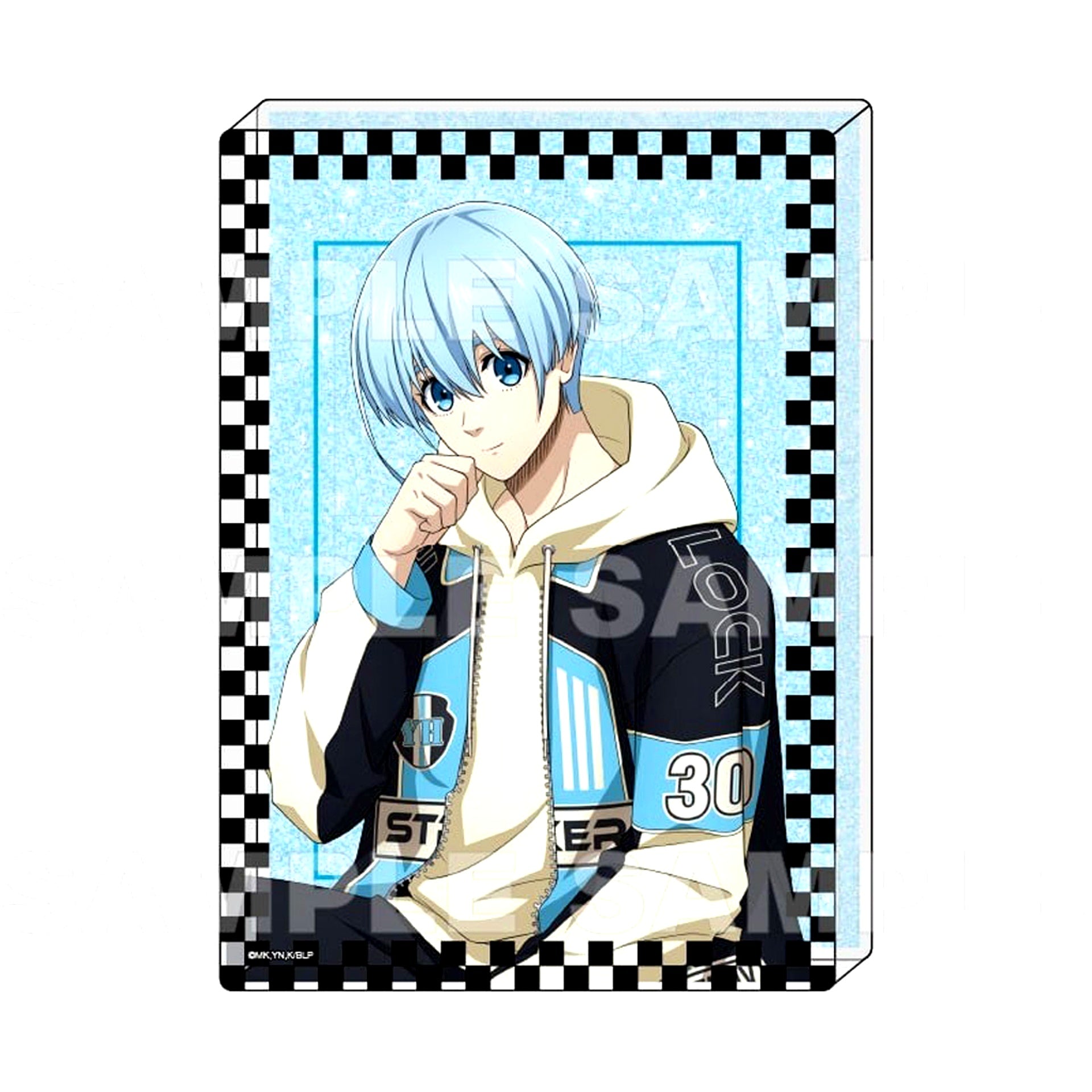 Yo Hiori Racing Style Oil in Acrylic Block Blue Lock [USED]