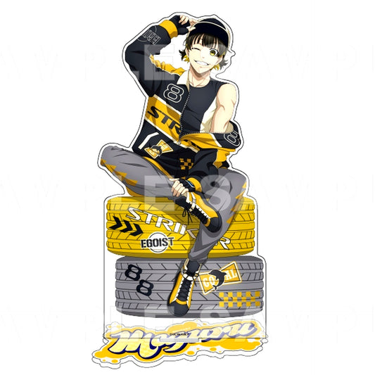 Meguru Bachira Racing Style Extra Large Acrylic Stand Blue Lock [USED]