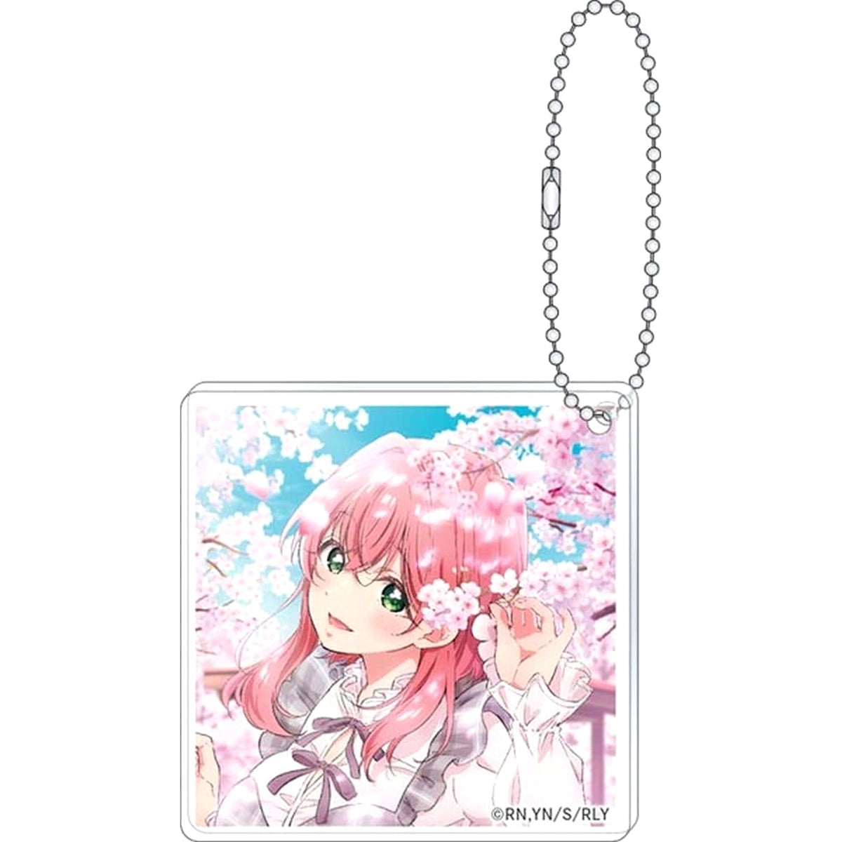 The 100 Girlfriends Who Really, Really, Really, Really, Really Love You Season 2 Hakari Hanazono Acrylic Keychain Keychains [USED]