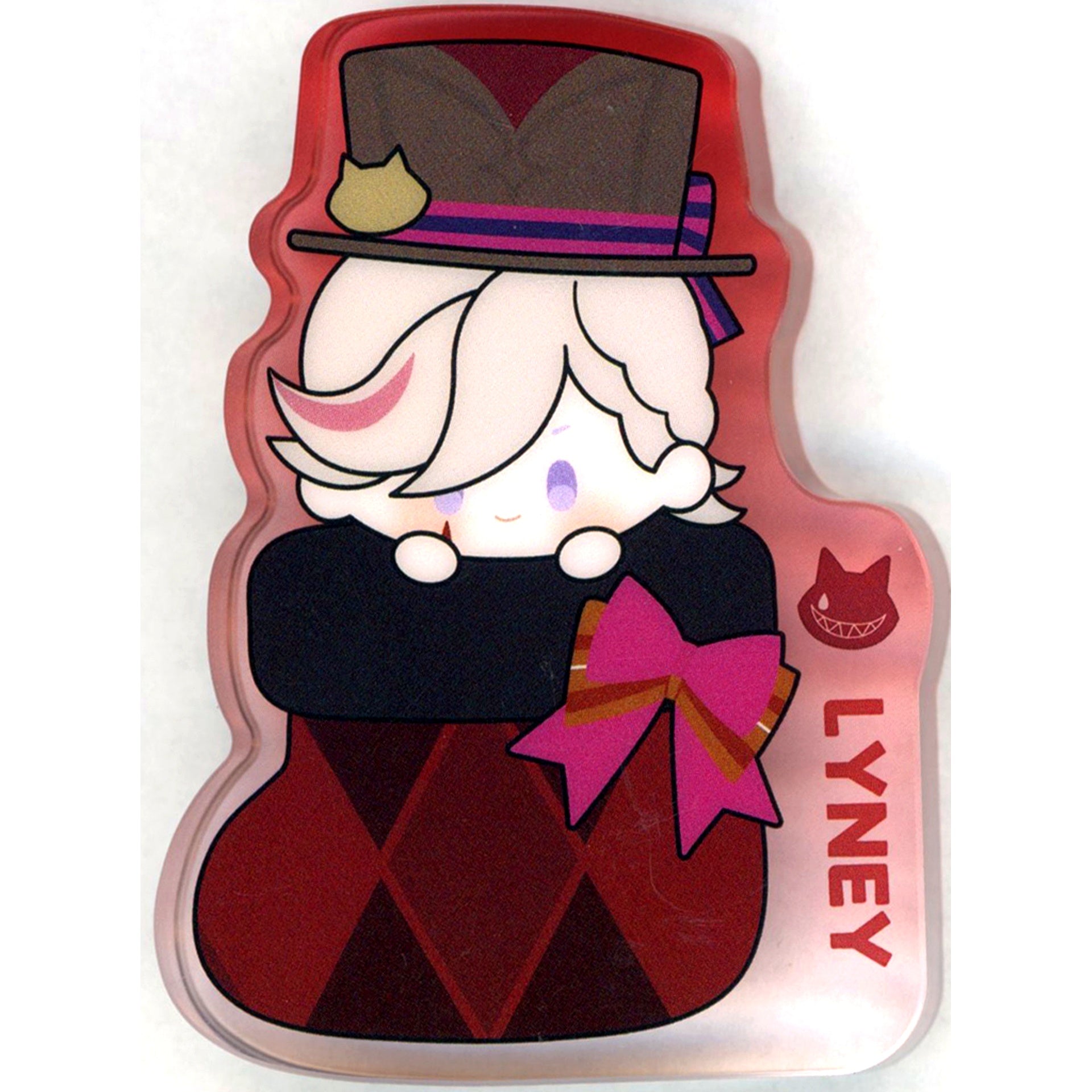 Lyney Winter Gathering Series Thick Acrylic Mini Stand Genshin Impact [USED]