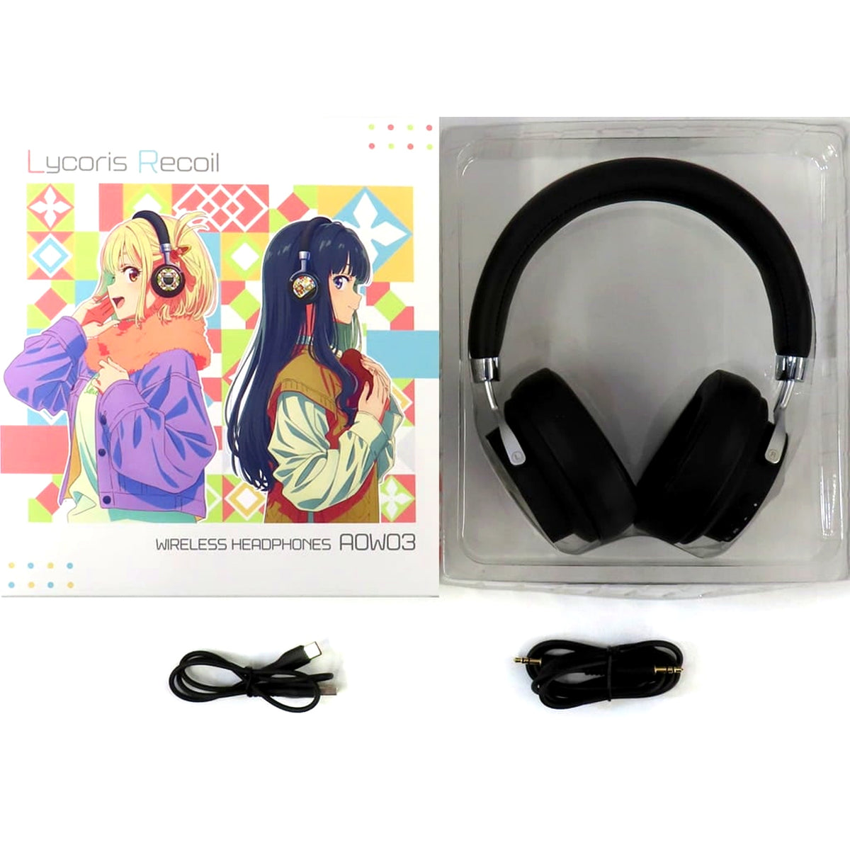 Lycoris Recoil Cafe LycoReco Wireless Headphones ANIMA AOW03 x ONKYO [USED]