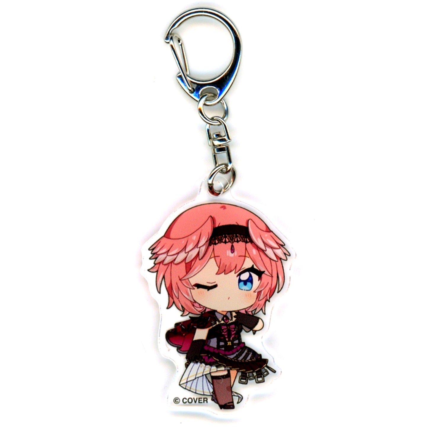 Takane Lui Hololive Secret Society holoX Trading Acrylic Keychain Dress ver. Seven Net Ltd [USED]
