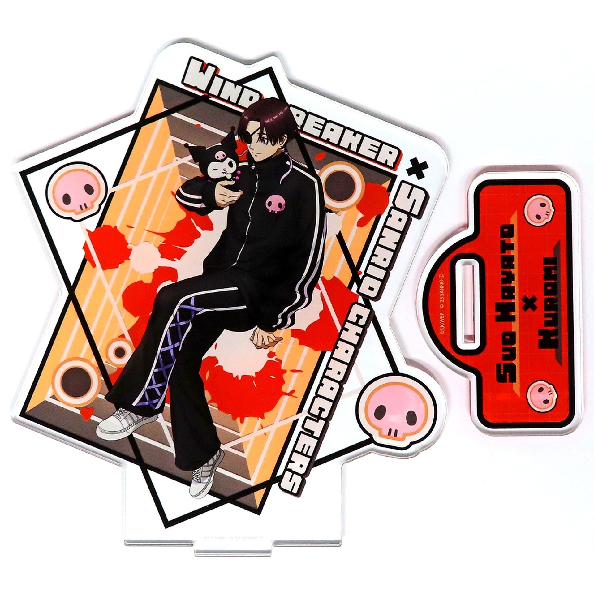 Hayato Suo x Kuromi Acrylic Stand WIND BREAKER x Sanrio Characters POP UP SHOP Vol.2 [USED]