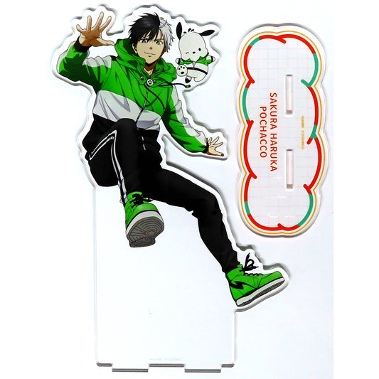 Haruka Sakura x Pochacco Big Acrylic Stand WIND BREAKER x Sanrio Characters POP UP SHOP Vol.2 [USED]