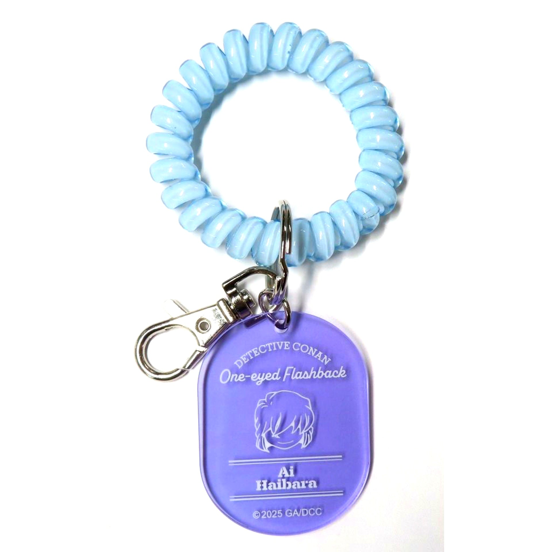 Ai Haibara Detective Conan The One-Eyed Flashback Locker Key Style Acrylic Keychain Collection Theater Goods [USED]