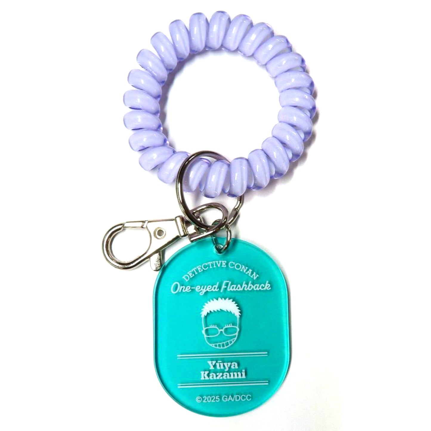 Yuya Kazami Detective Conan The Movie The One-Eyed Residual Image Locker Key Style Acrylic Keychain Collection Theater Goods [USED]