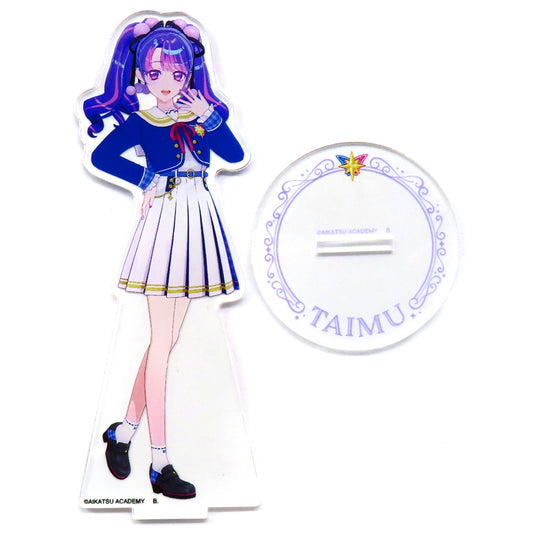 Time Rindo School Uniform Ver. Acrylic Stand Aikatsu Academy! [USED]