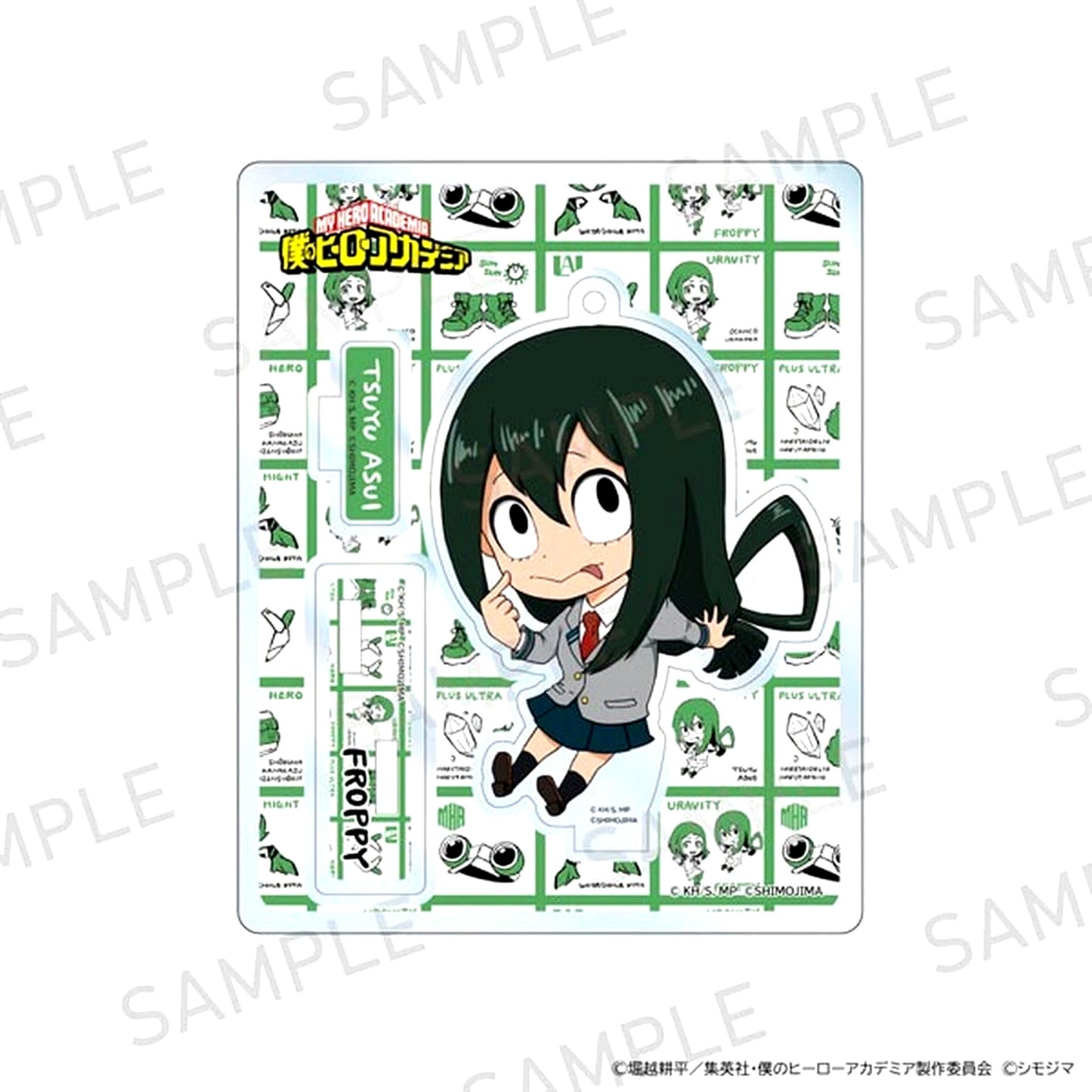 Tsuyu Asui My Hero Academia Acrylic Stand Shimojima Collaboration Ver. [USED]
