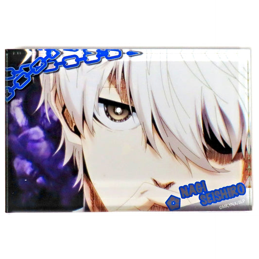 Seishiro Nagi One Eye Blue Lock Trading Scene Shot Acrylic Block [USED]
