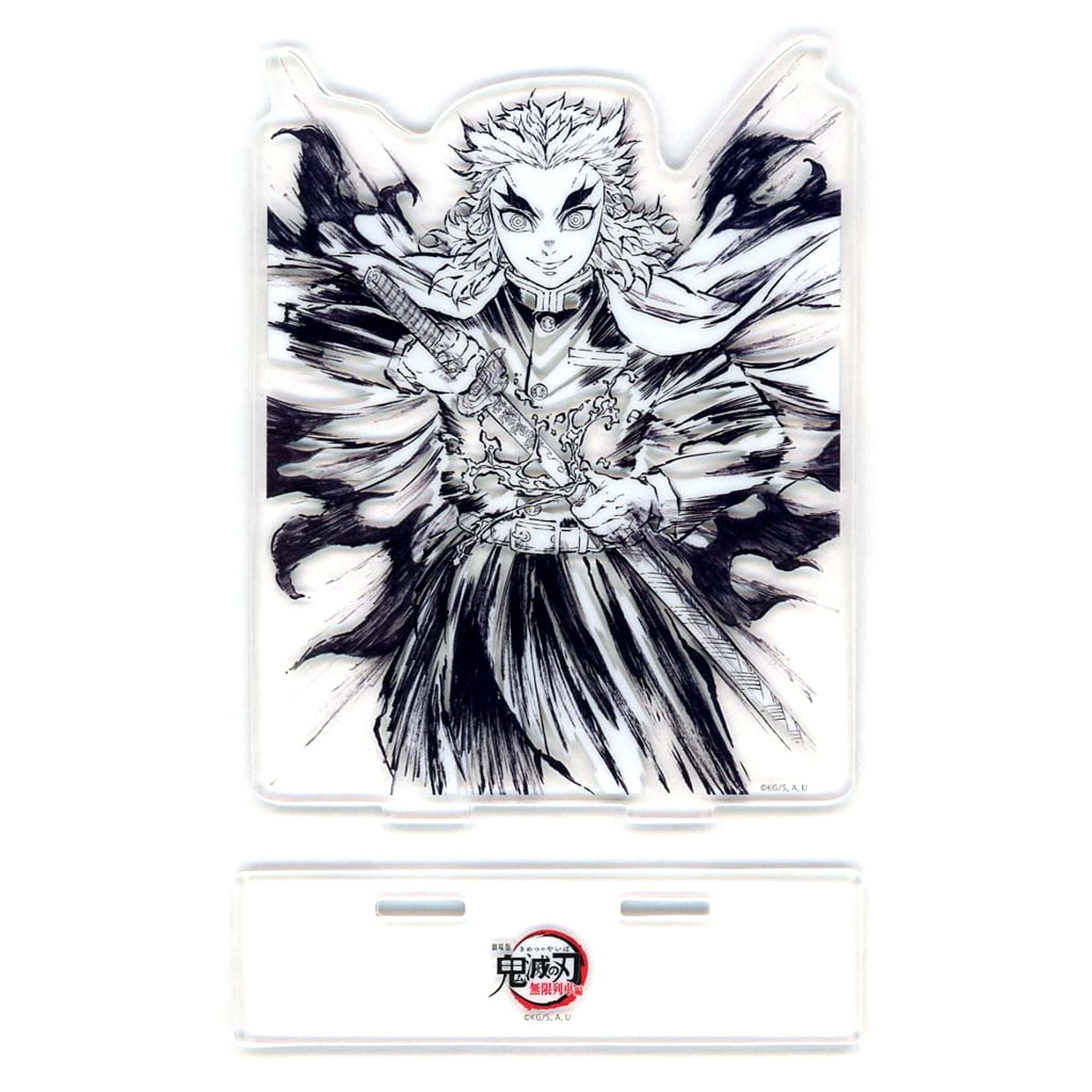 Kyojuro Rengoku Demon Slayer: Kimetsu no Yaiba A/Front Original Drawing Acrylic Stand Mugen Train Arc Intermission Art Book Cover Illustration Flame Hashira Kyojuro Rengoku WEB SHOP Kuji Prize C [USED]