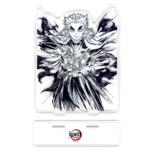 Kyojuro Rengoku Demon Slayer: Kimetsu no Yaiba A/Front Original Drawing Acrylic Stand Mugen Train Arc Intermission Art Book Cover Illustration Flame Hashira Kyojuro Rengoku WEB SHOP Kuji Prize C [USED]