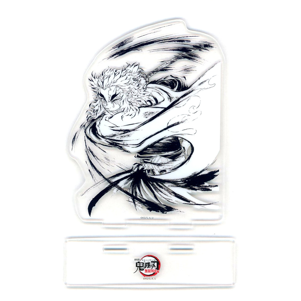 Kyojuro Rengoku B Bleeding C Prize Original Art Acrylic Stand Demon Slayer: Kimetsu no Yaiba Mugen Train Interlude Art Book Cover Illustration Flame Hashira Kyojuro Rengoku WEB SHOP Kuji [USED]