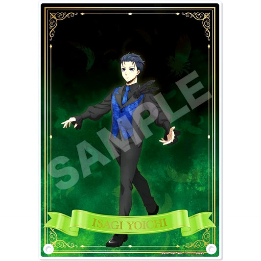 Yoichi Isagi Black Swan Acrylic Board Blue Lock POP UP SHOP in Marui [USED]