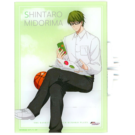 Shintaro Midorima A Prize Kuroko's Basketball A5 Acrylic Panel Pop-up Shop in Marui Purchase Lottery [USED]