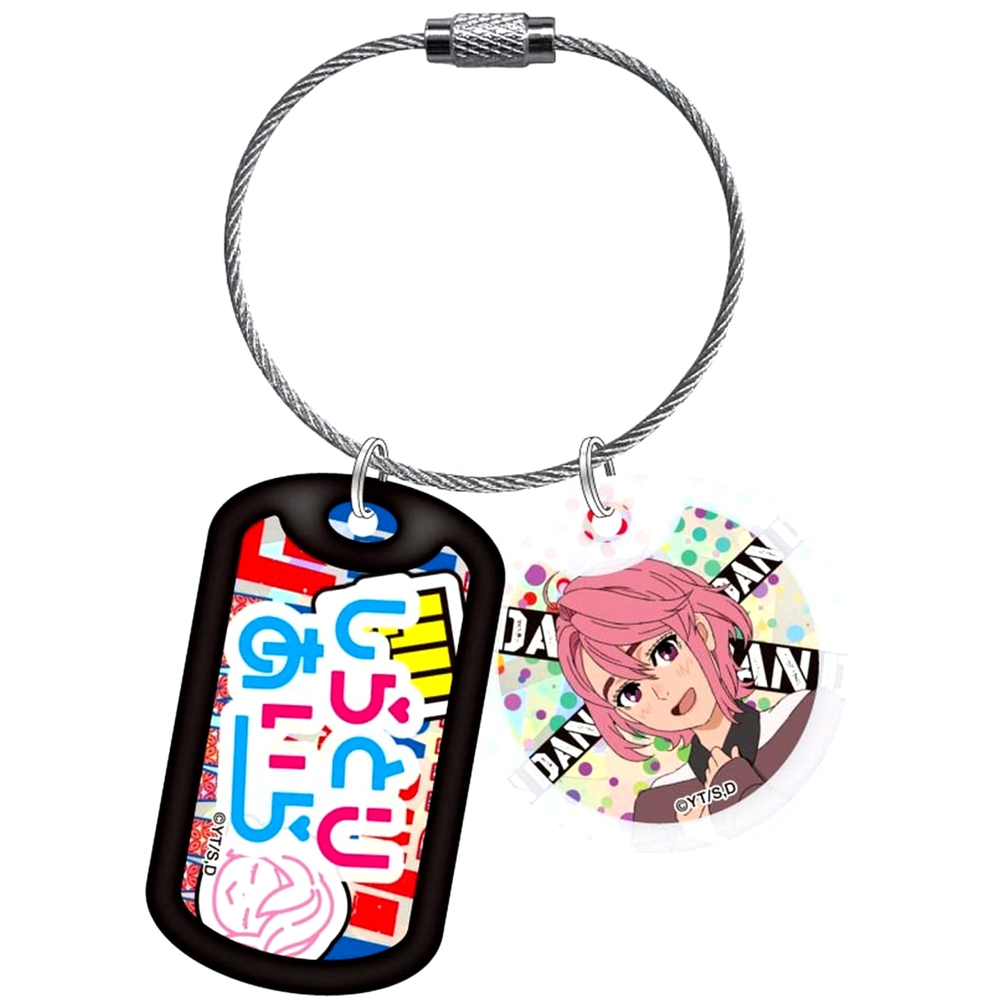 Dandadan Aira Acrylic Dog Tag Keychain [USED]