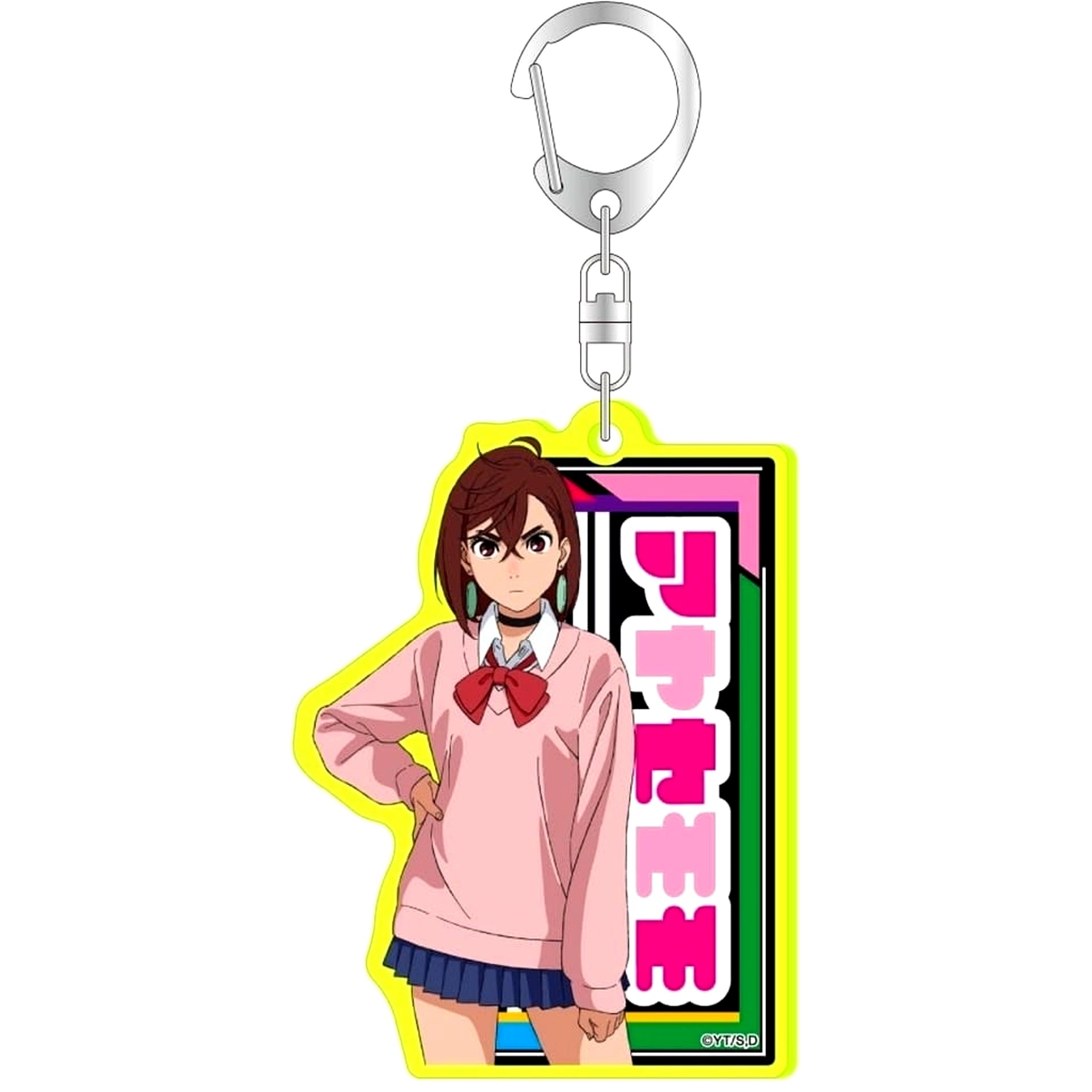 Dandadan Momo Fluorescent Acrylic Keychain [USED]