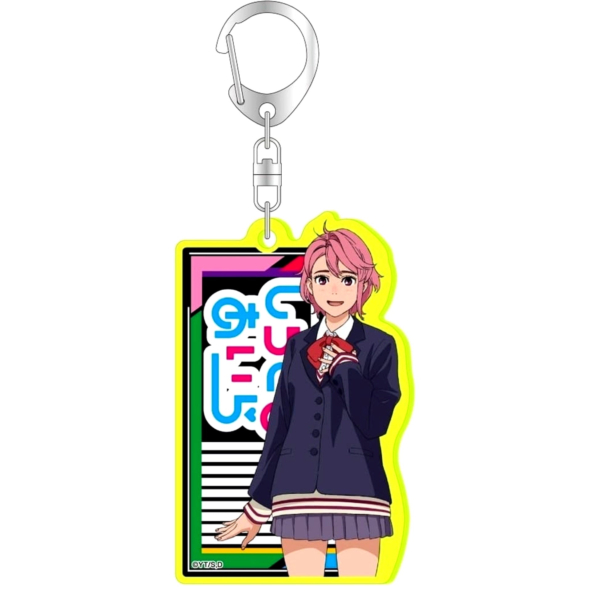 Dandadan Aira Fluorescent Acrylic Keychain [USED]