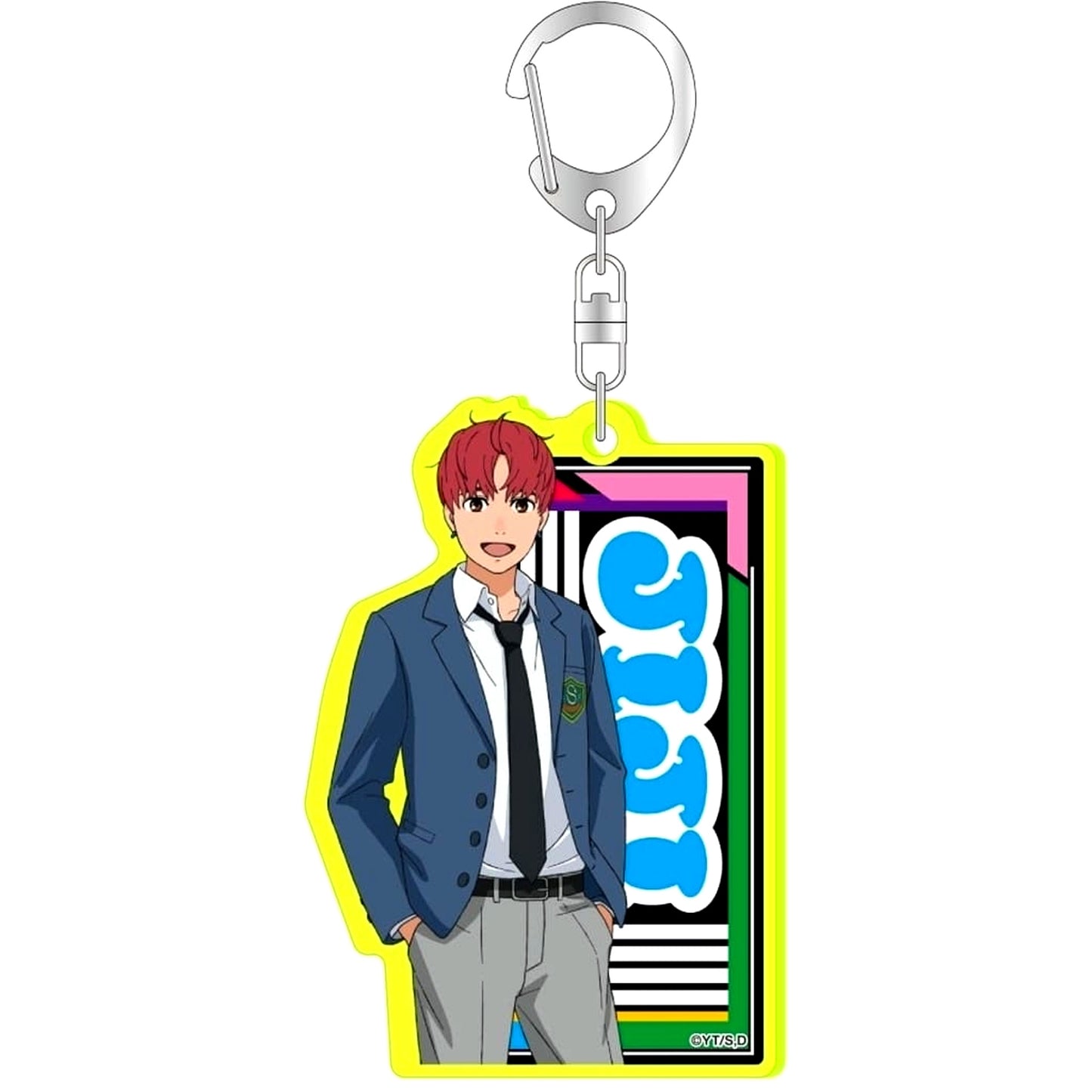 Dandadan Jiji Fluorescent Acrylic Keychain [USED]